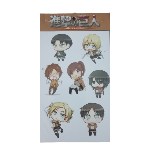 Stickers - Attack on Titan Modelo 3