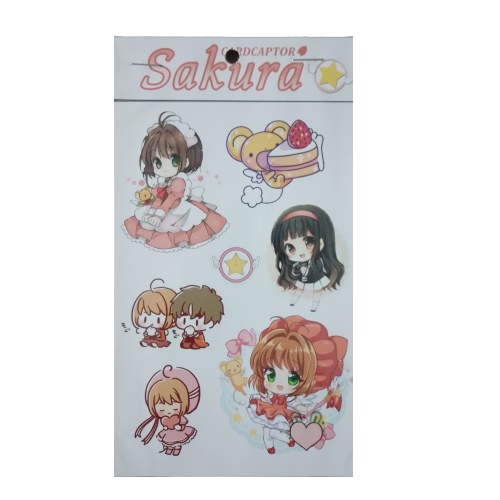 Stickers - Card Captor Sakura Modelo 2