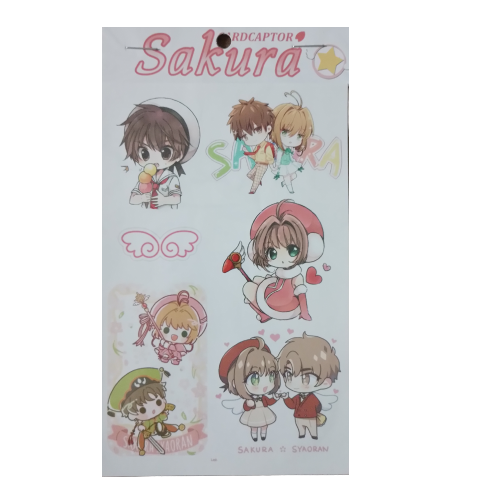 Stickers - Card Captor Sakura Modelo 1