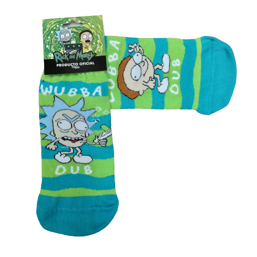 Medias soquete Rick & Morty - Chibi