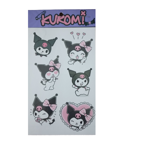 Stickers - Sanrio - Kuromi Modelo 1
