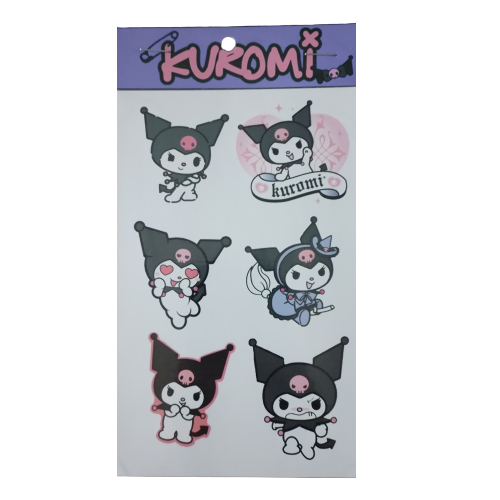 Stickers - Sanrio - Kuromi Modelo 2