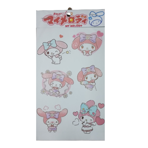 Stickers - Sanrio -My Melody Modelo 2