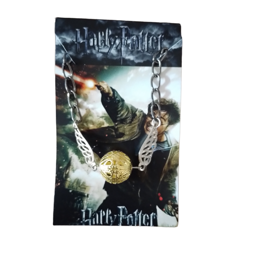 Colgante Harry Potter - Snitch Dorada