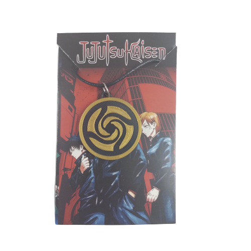 Colgante 3D Jujutsu Kaisen - Boton Escuela Tecnica de Maldiciones Metropolitana de Tokyo