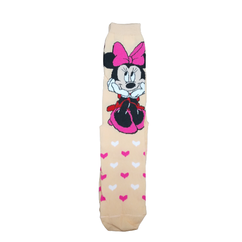 Medias 3/4 Mickey Mouse Minnie sentada