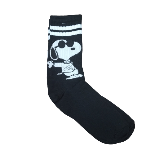 Media 3/4 Snoopy Joe Cool fondo negro