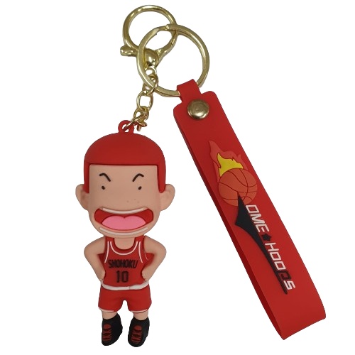 Llavero Goma 3D  Slam Dunk - Hanamichi Sakuragi