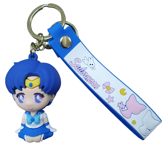 Llavero Goma 3D Sailor Moon - Mercury