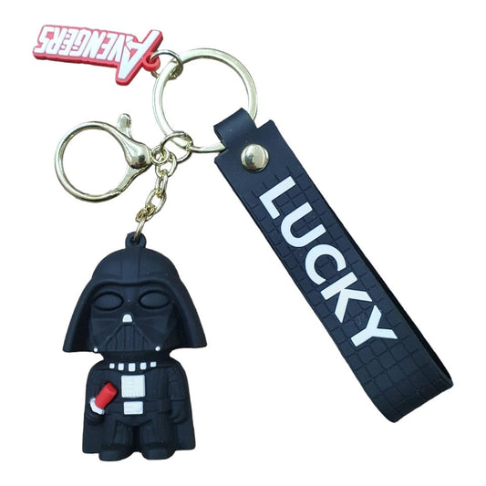 Llavero Goma 3D Star Wars - Darth Vader (Negro) Mod 2