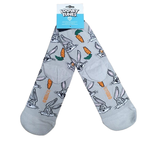 Medias 3/4 Looney Toons - Bugs Bunny Zanahoria Oficial