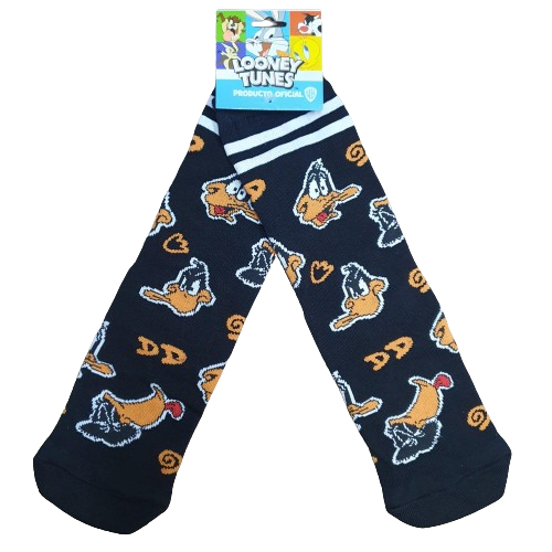 Medias 3/4 Looney Toons - Pato Lucas Caritas Oficial