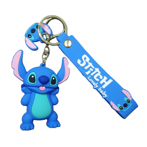 Llavero Goma 3D Lilo & Stitch - Stitch Adorando