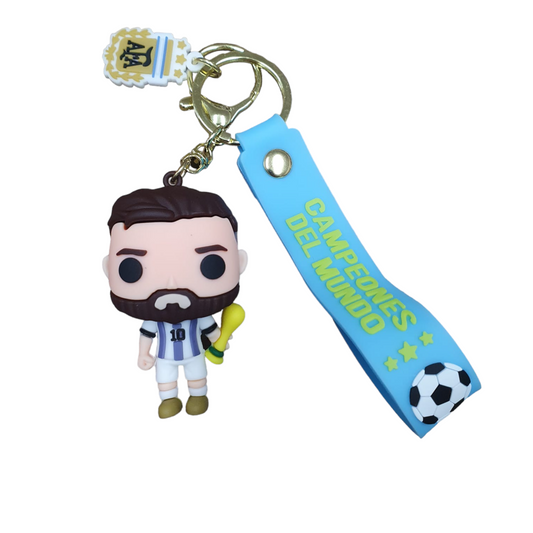 Llavero Goma 3D Messi