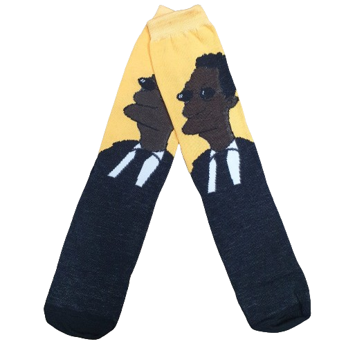 Medias 3/4 - Simpsons Carl Traje