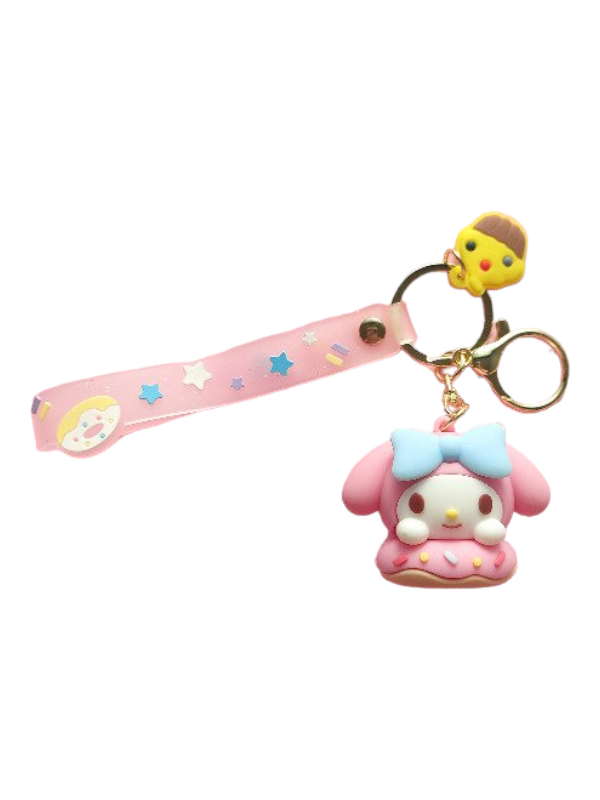 Llavero Goma 3D Sanrio My Melody donut