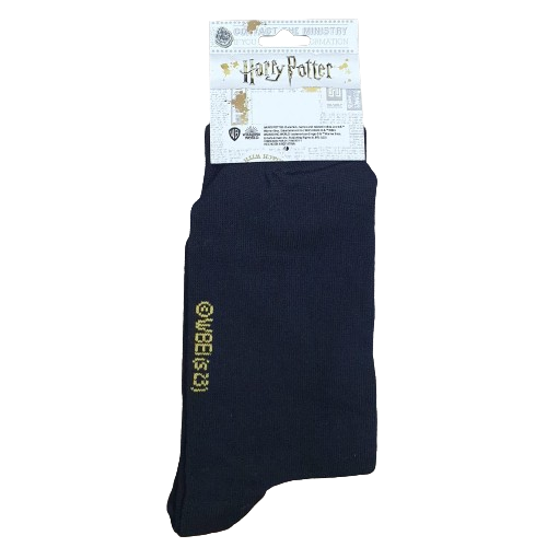 Medias 3/4 Puño Harry Potter - Negra con Snitch Oficial