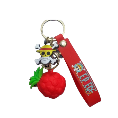Llavero Goma 3D One Piece - Fruta del Diablo