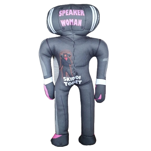 Peluche Skibidi Toilet - SpeakerWoman - 34CM
