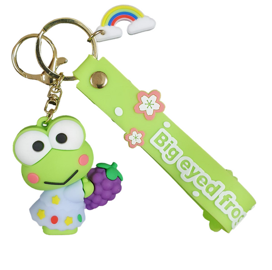 Llavero Goma 3D Sanrio - Keroppi