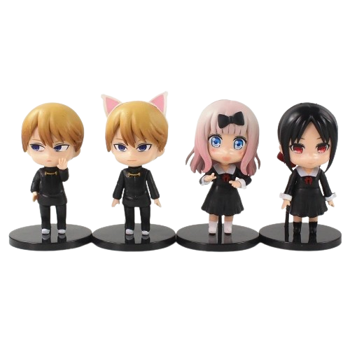 Figuras (Set x4) - Kaguya Sama - Love Is War