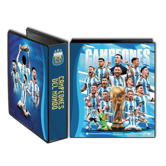 Carpeta Escolar N°3 Selección Argentina - Campeones del Mundo (Modelo: SA 02)