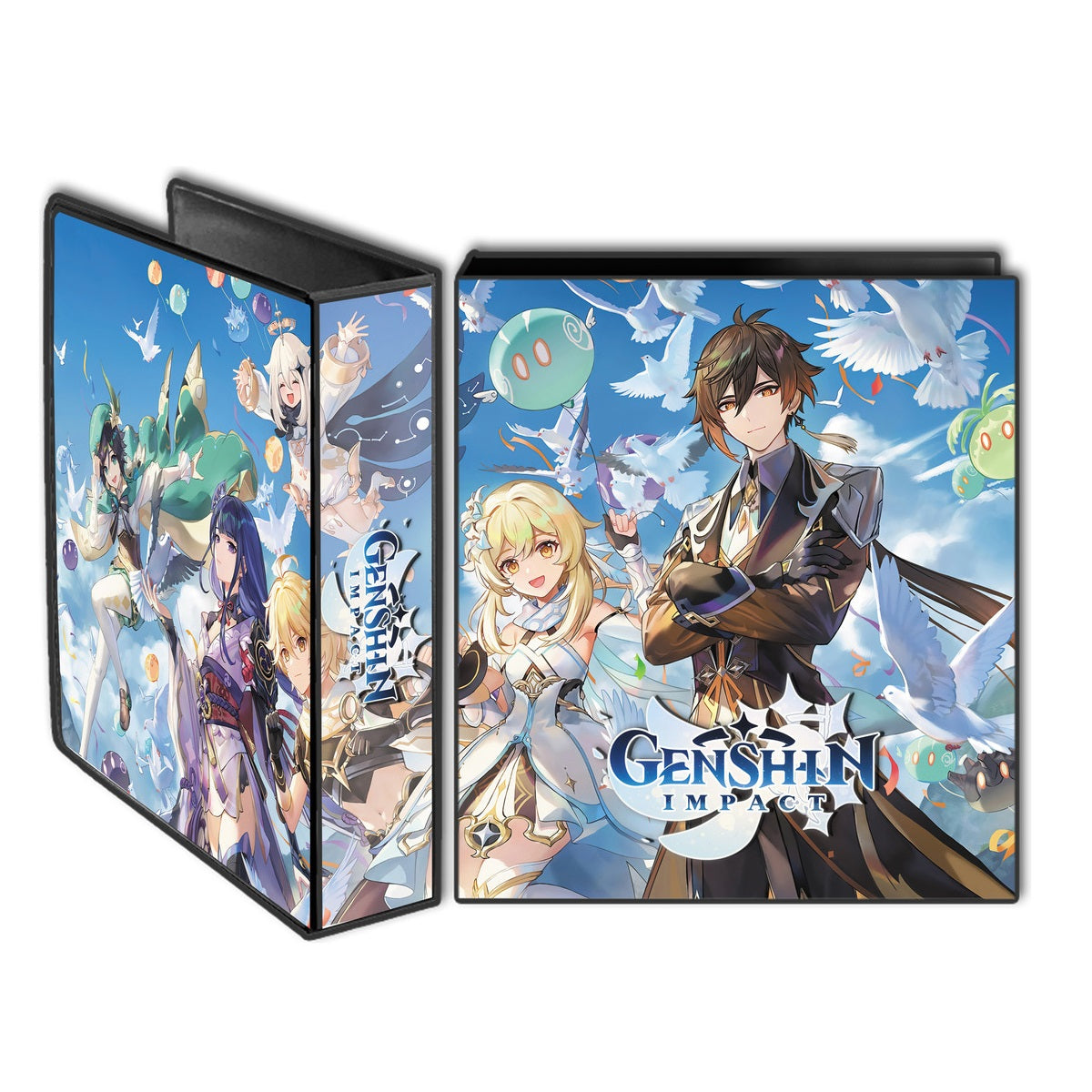 Carpeta Escolar N°3 Genshin Impact (Modelo: GENSHIN 02)