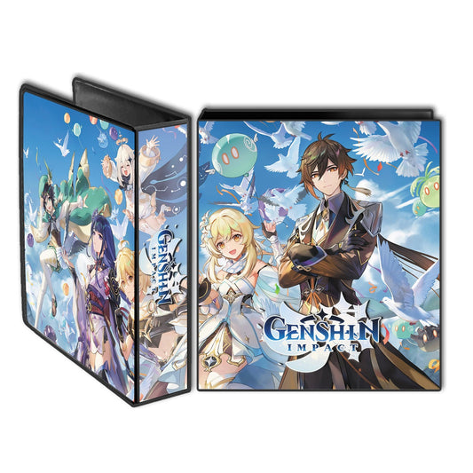 Carpeta Escolar N°3 Genshin Impact (Modelo: GENSHIN 02)