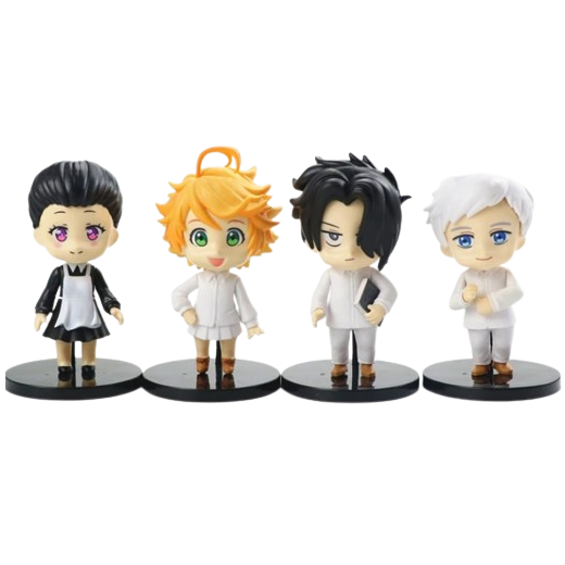 Figuras (Set x4) - The Promised Neverland