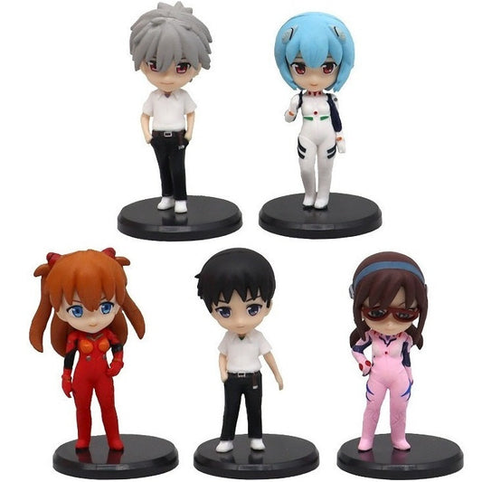 Figuras (Set x5) - Evangelion