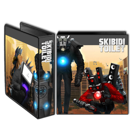 Carpeta Escolar N°3 Skibidi Toilet - Titanes (Modelo: SKIBIDI TOILET 02)