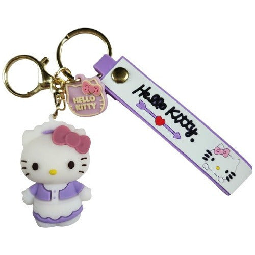 Llavero Goma 3D Sanrio - Hello Kitty Sirvienta