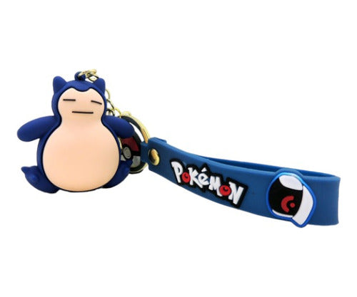 Llavero Goma 3D Pokemon Snorlax