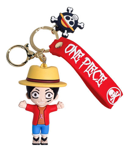 Llavero Goma 3D One Piece - Luffy