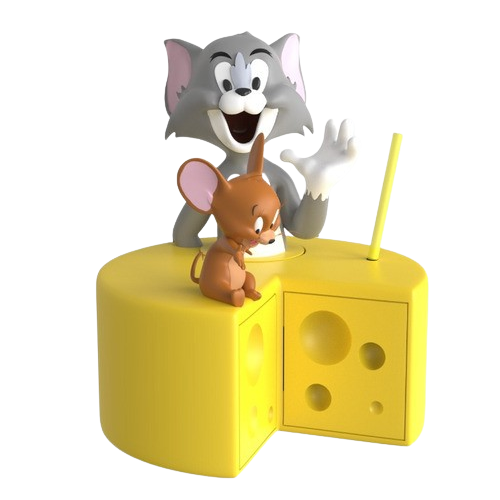 Vaso 3d Tom and Jerry Big Life Licencia Oficial