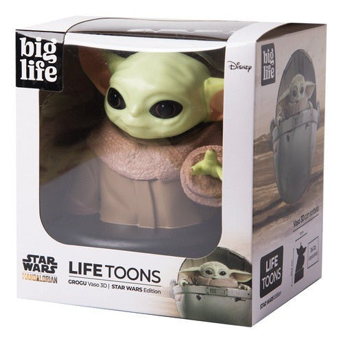 Vaso 3d Star Wars - Grogu/Baby Yoda Big Life Licencia Oficial
