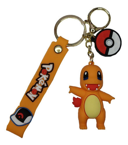 Llavero Goma 3D Pokemon Charmander