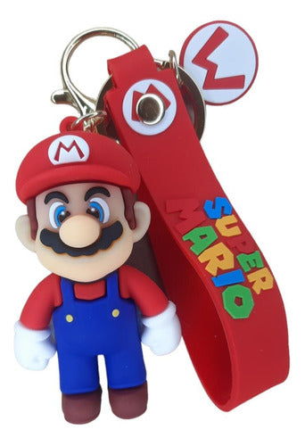 Llavero Goma 3D Super Mario Bros - Mario