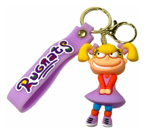 Llavero Goma 3D Rugrats - Angelica