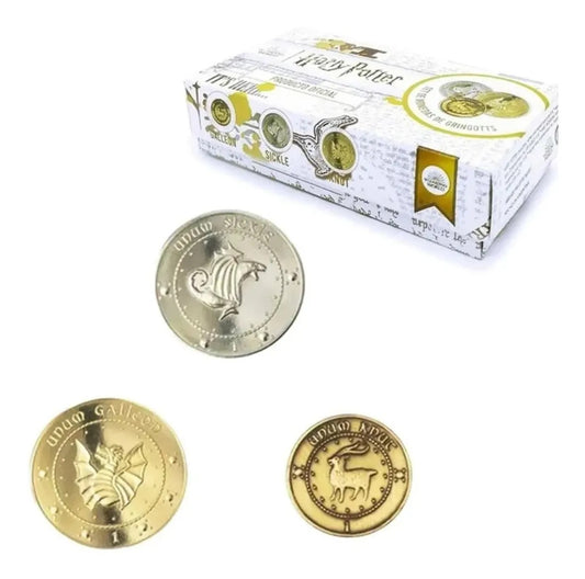 Set Monedas Gringotts - Harry Potter