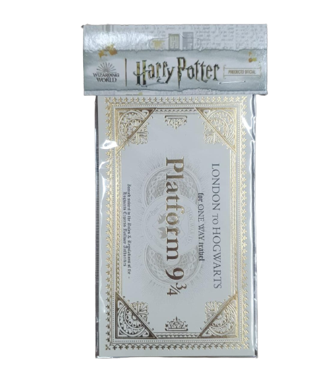 Harry Potter - Boleto London to Hogwarts Plataforma 9 3/4