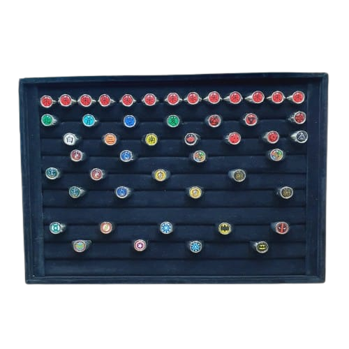 Exhibidor Anillos 130 piezas