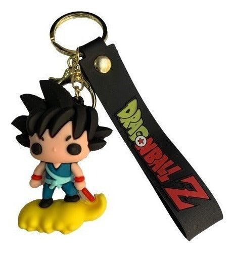 Llavero Goma 3D Funko Goku nube voladora