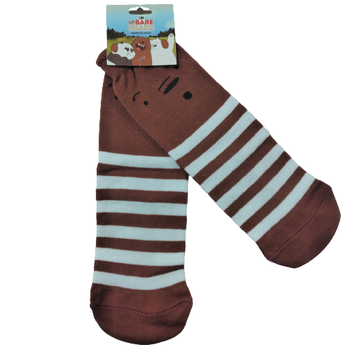 Medias 3/4 Osos Escandalosos - Pardo