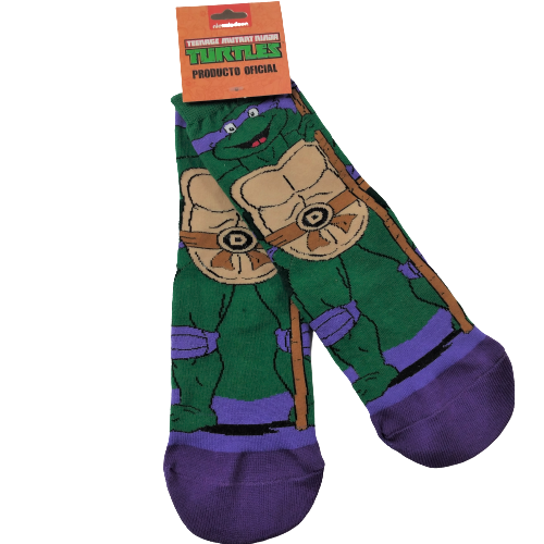 Medias 3/4 Tortugas Ninja - Donatello