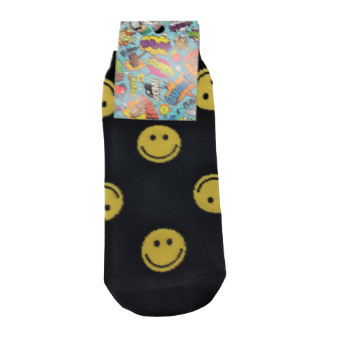 Medias soquete Emoji - Sonrisa