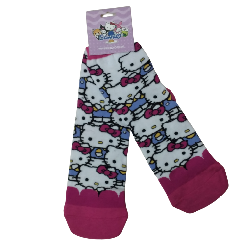 Medias 3/4 Sanrio - Hello Kitty mosaico