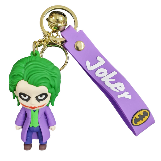 Llavero Goma 3D Joker - Heath Ledger (Traje Violeta)
