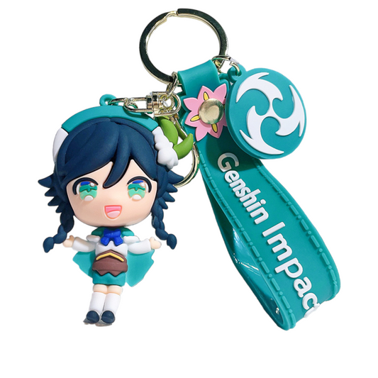Llavero Goma 3D Genshin Impact Venti