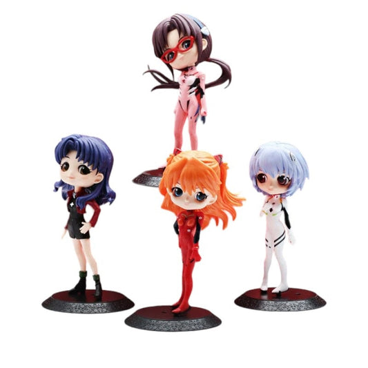Figuras (Set x4) Evangelion - Personajes 15cm